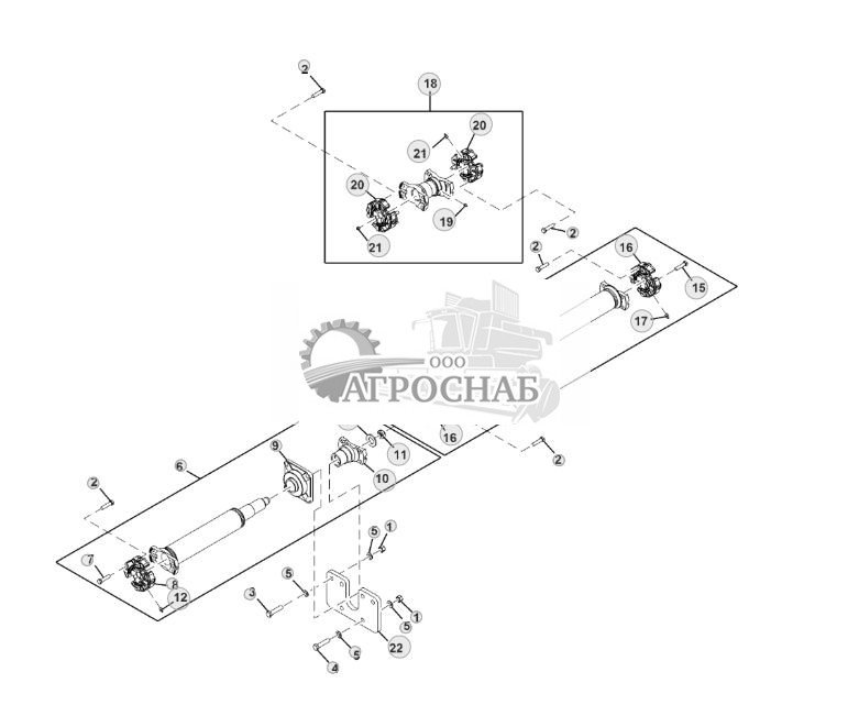 Карданные передачи трансмиссии ( - 000511) - ST725671 37.jpg